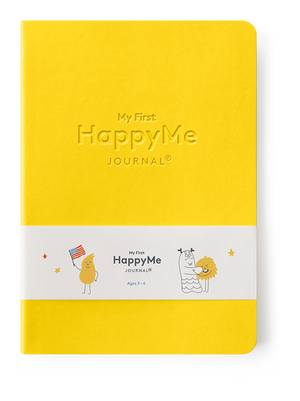 HappyMe My First Journal | Perfect for 3-6 Year Old Kids | Yellow